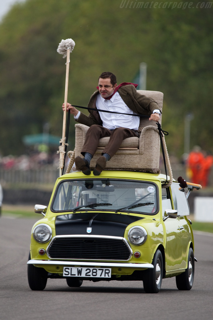 Mr Bean Sir Stirling Moss was celebrated for his 80th birthday