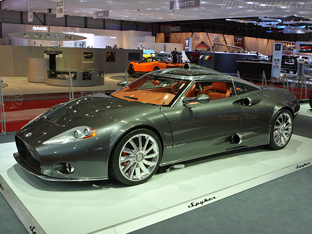 Click here to open the Spyker C8 Aileron Coupe Concept gallery