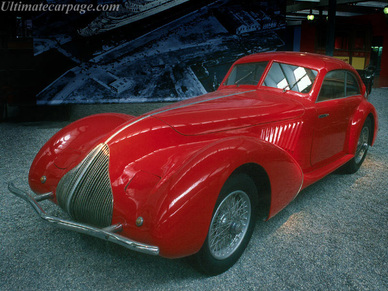 Click here to open the Alfa Romeo 8C 2900A Pinin Farina Berlinetta gallery