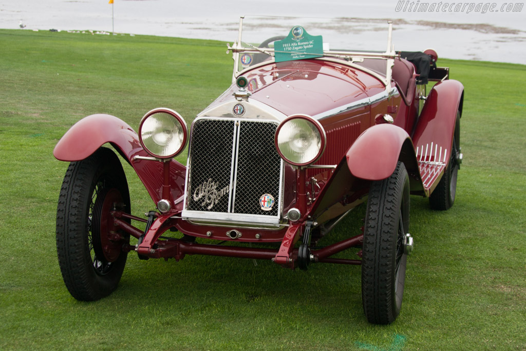 Alfa Romeo 6C 1750 GS Zagato Spider - Chassis: 10814313  - 2012 Pebble Beach Concours d'Elegance