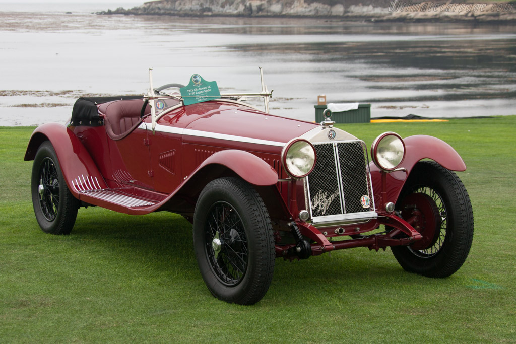 Alfa Romeo 6C 1750 GS Zagato Spider - Chassis: 10814313  - 2012 Pebble Beach Concours d'Elegance