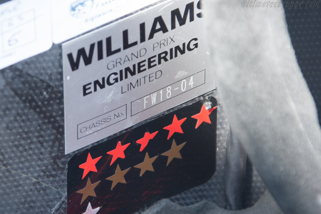 Williams FW18 Renault - Chassis: FW18-04  - 2014 Goodwood Festival of Speed