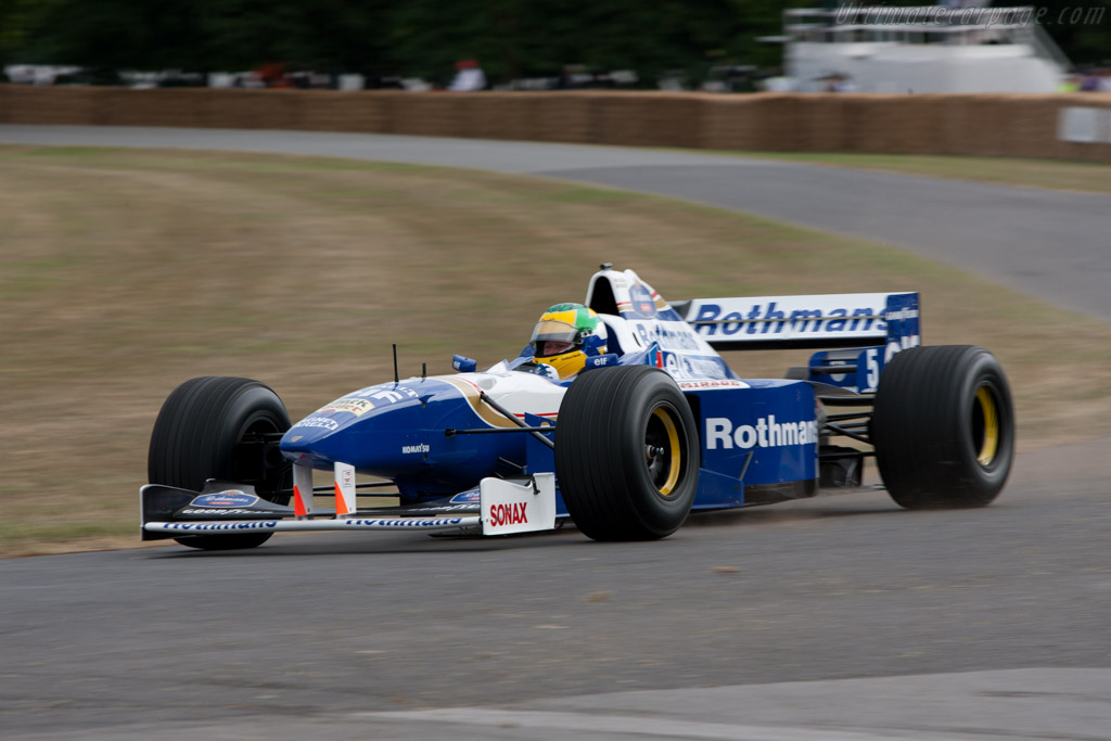 Williams FW18 Renault - Chassis: FW18-01  - 2010 Goodwood Festival of Speed