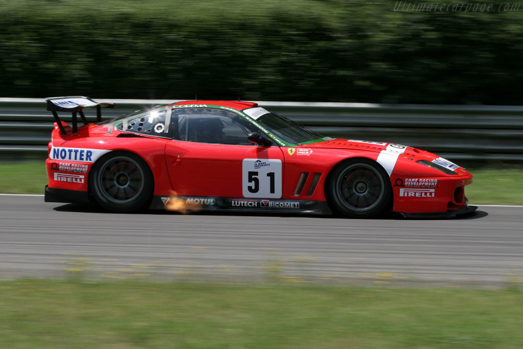 Ferrari 550 GTS Maranello - Chassis: CRD 09  - 2005 Le Mans Series Monza 1000 km