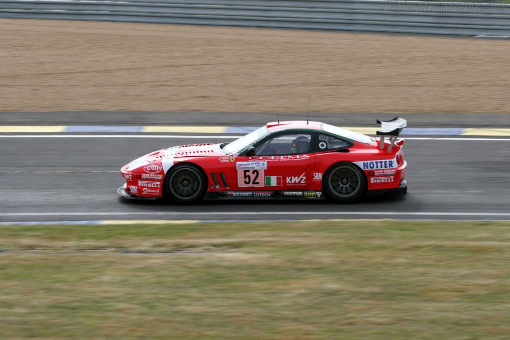 Ferrari 550 GTS Maranello - Chassis: CRD 10  - 2005 Le Mans Test