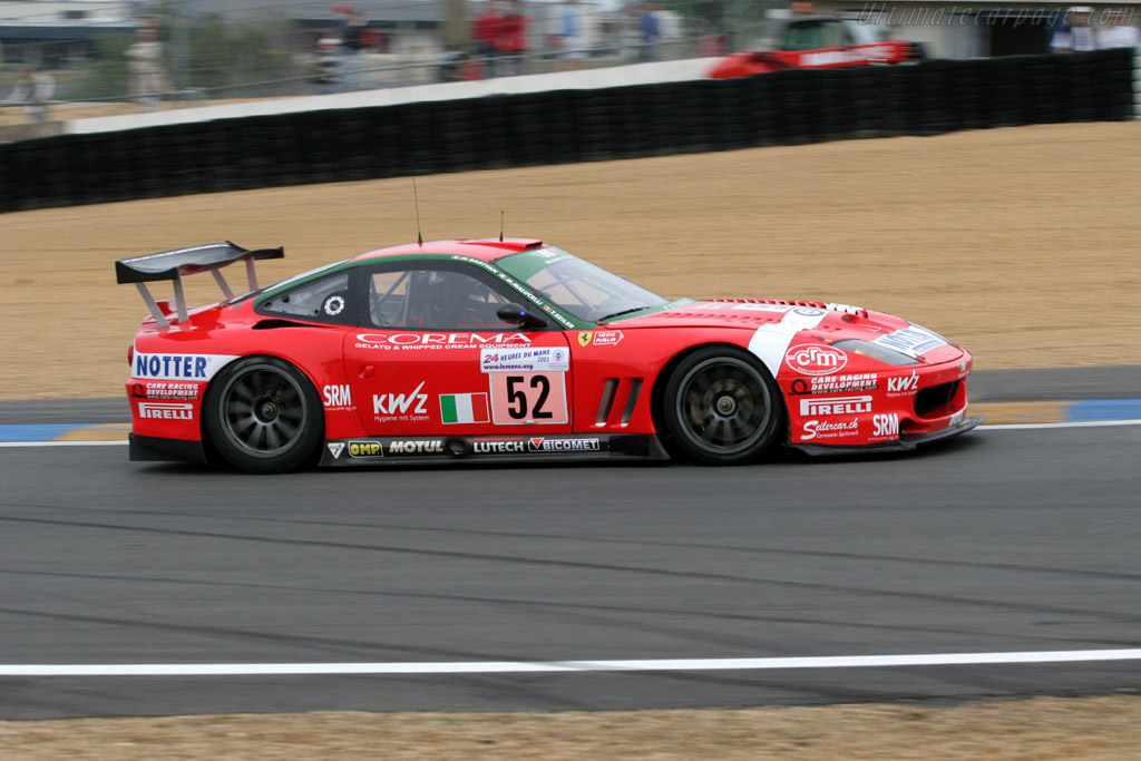 Ferrari 550 GTS Maranello - Chassis: CRD 10  - 2005 Le Mans Test