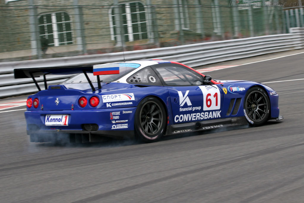 Ferrari 550 GTS Maranello - Chassis: CRD 03  - 2005 Le Mans Endurance Series Spa 1000 km