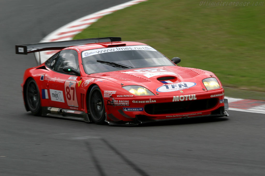 Ferrari 550 GTS Maranello - Chassis: CRD 08  - 2004 Le Mans Endurance Series Spa 1000 km