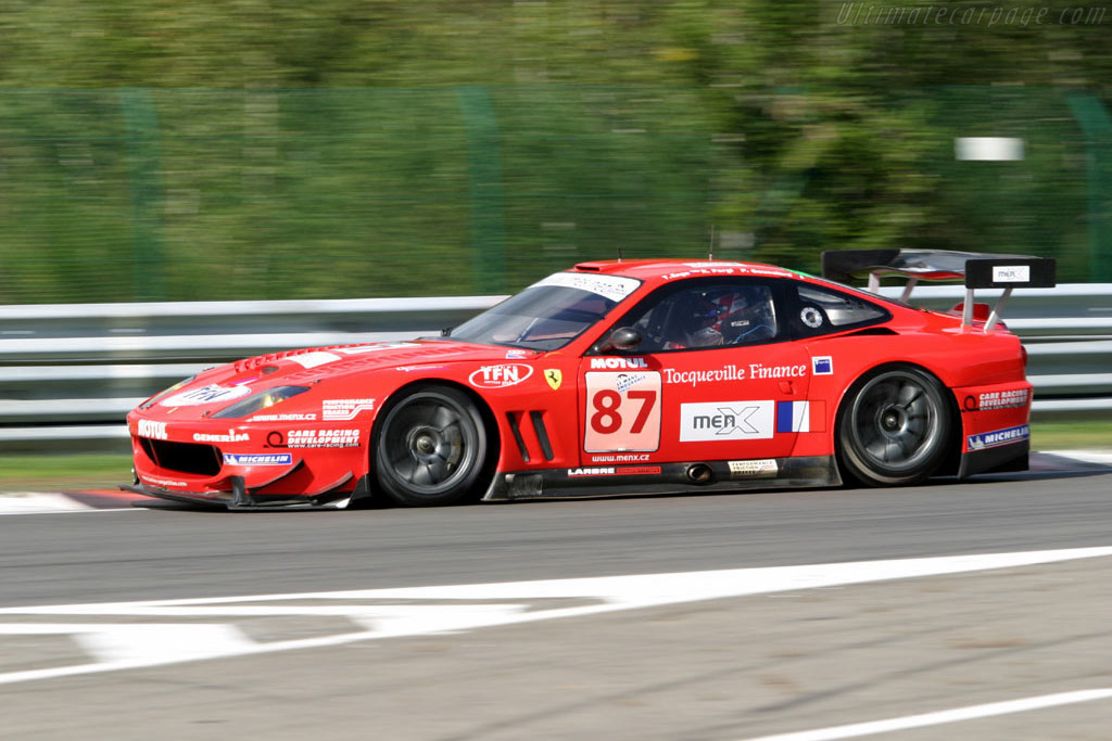 Ferrari 550 GTS Maranello - Chassis: CRD 05  - 2004 Le Mans Endurance Series Spa 1000 km