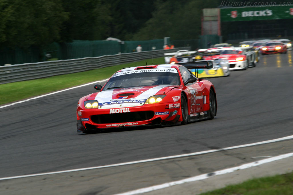 Ferrari 550 GTS Maranello - Chassis: CRD 05  - 2004 Le Mans Endurance Series Spa 1000 km