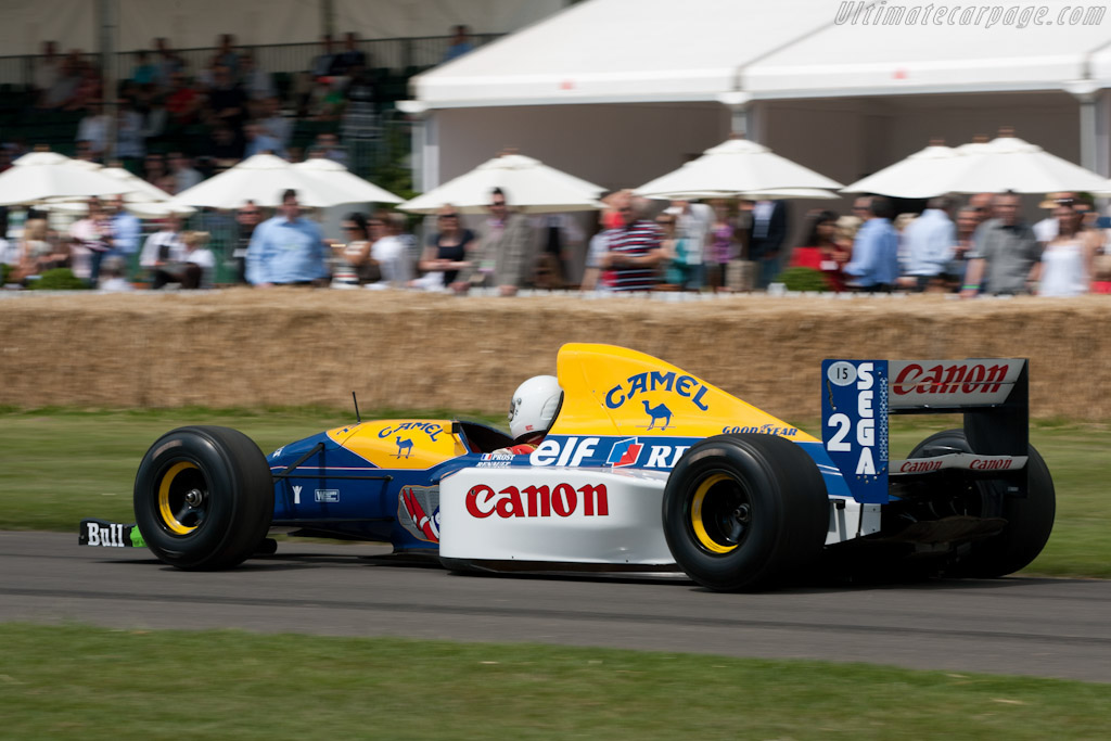 Williams FW15C Renault - Chassis: FW15C-5  - 2011 Goodwood Festival of Speed