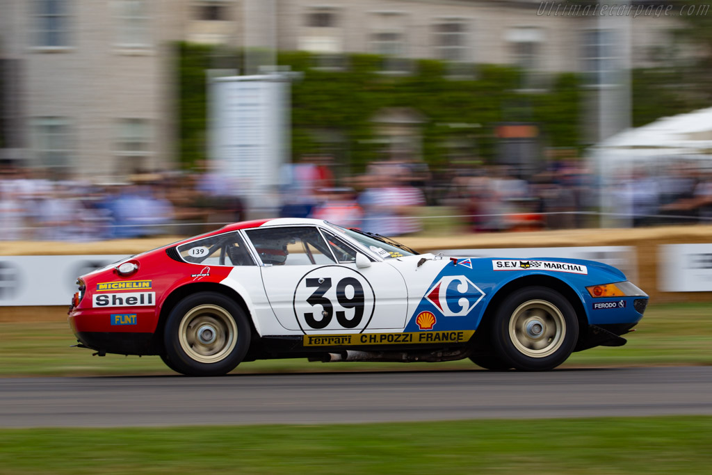 Ferrari 365 GTB/4 Daytona Competizione S2 - Chassis: 15667 - Driver: Derek Bell - 2019 Goodwood Festival of Speed