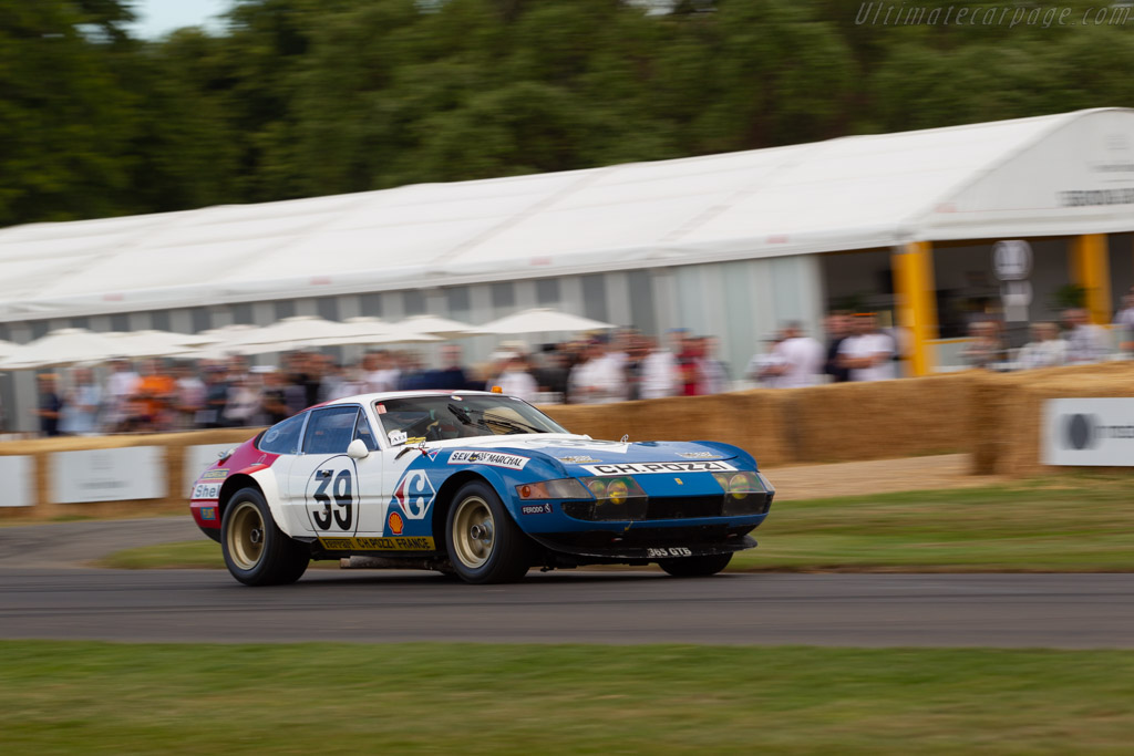 Ferrari 365 GTB/4 Daytona Competizione S2 - Chassis: 15667 - Driver: Derek Bell - 2019 Goodwood Festival of Speed