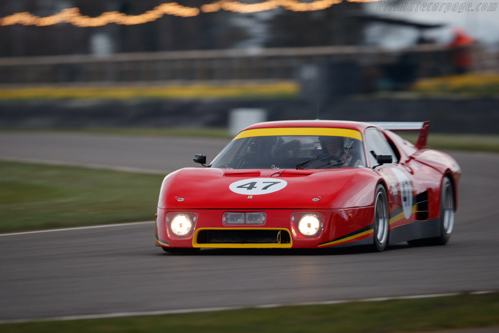 Ferrari 512 BB LM - Chassis: 44023 - Driver: Jeremy Lancksweert - 2018 Goodwood Members' Meeting