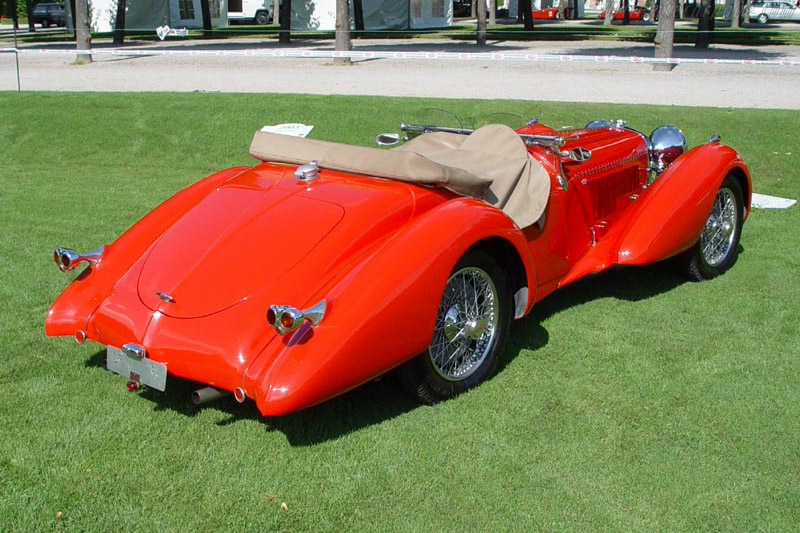 Jaguar SS 100 3.5-litre Saoutchik Roadster - Chassis: 39107  - 2003 European Concours d'Elegance