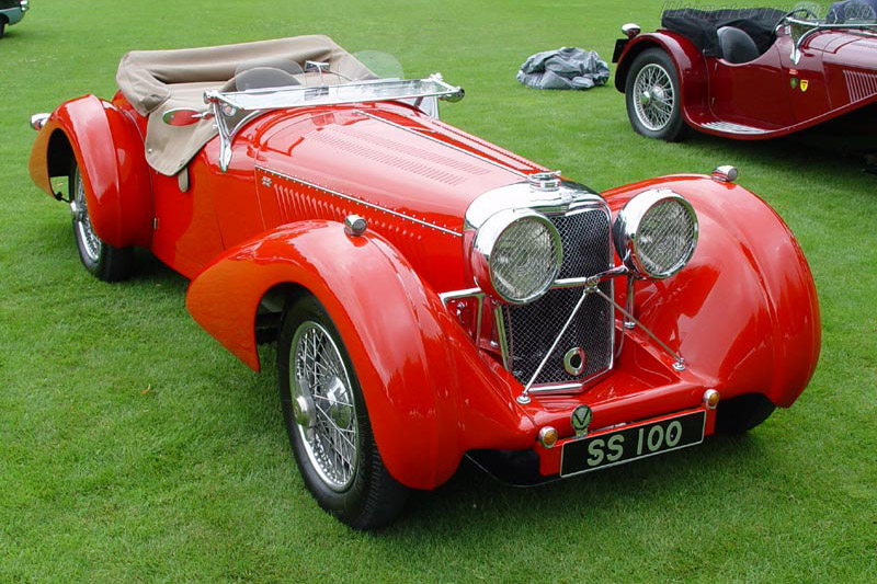 Jaguar SS 100 3.5-litre Saoutchik Roadster - Chassis: 39107  - 2003 European Concours d'Elegance