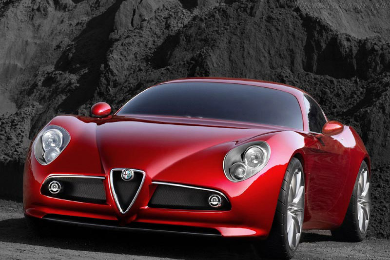 Alfa Romeo 8C Competizione Concept