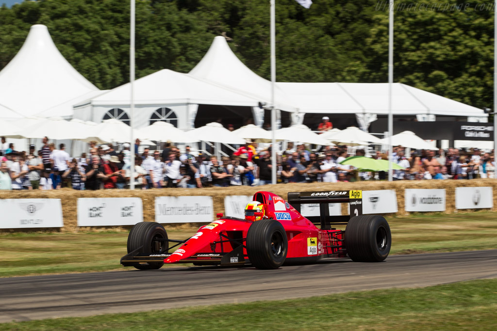 Ferrari 641 F1 - Chassis: 120 - Driver: Olivier Beretta - 2017 Goodwood Festival of Speed