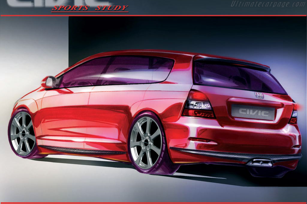 Honda Civic Five Door Concept