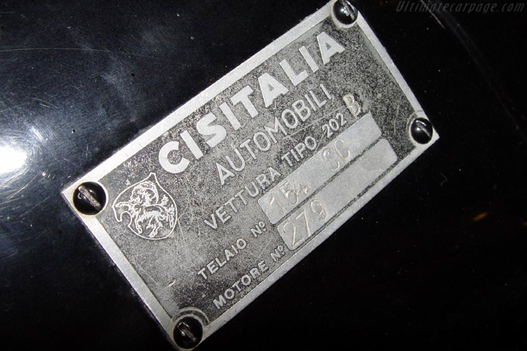 Cisitalia 202 SC Castagna Spyder