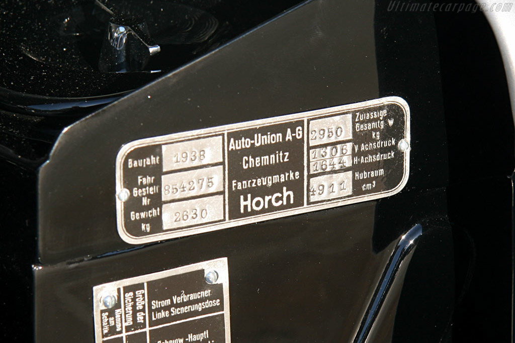 Horch 853 A Erdmann & Rossi Sport Cabriolet - Chassis: 854275  - 2005 New York City Concours d'Elegance