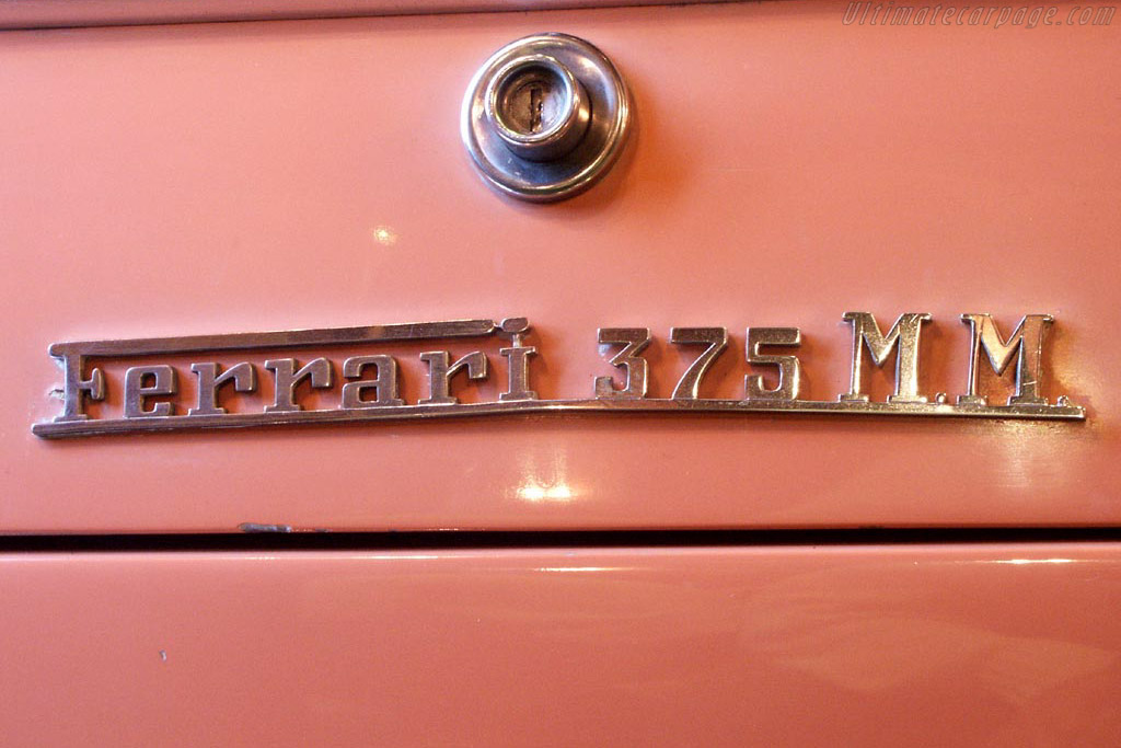Ferrari 375 MM Ghia Coupe Speciale - Chassis: 0476AM  - 2002 Bonhams Gstaad Auction
