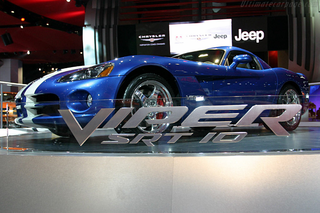 Dodge Viper SRT-10 Coupe   - 2006 North American International Auto Show (NAIAS)