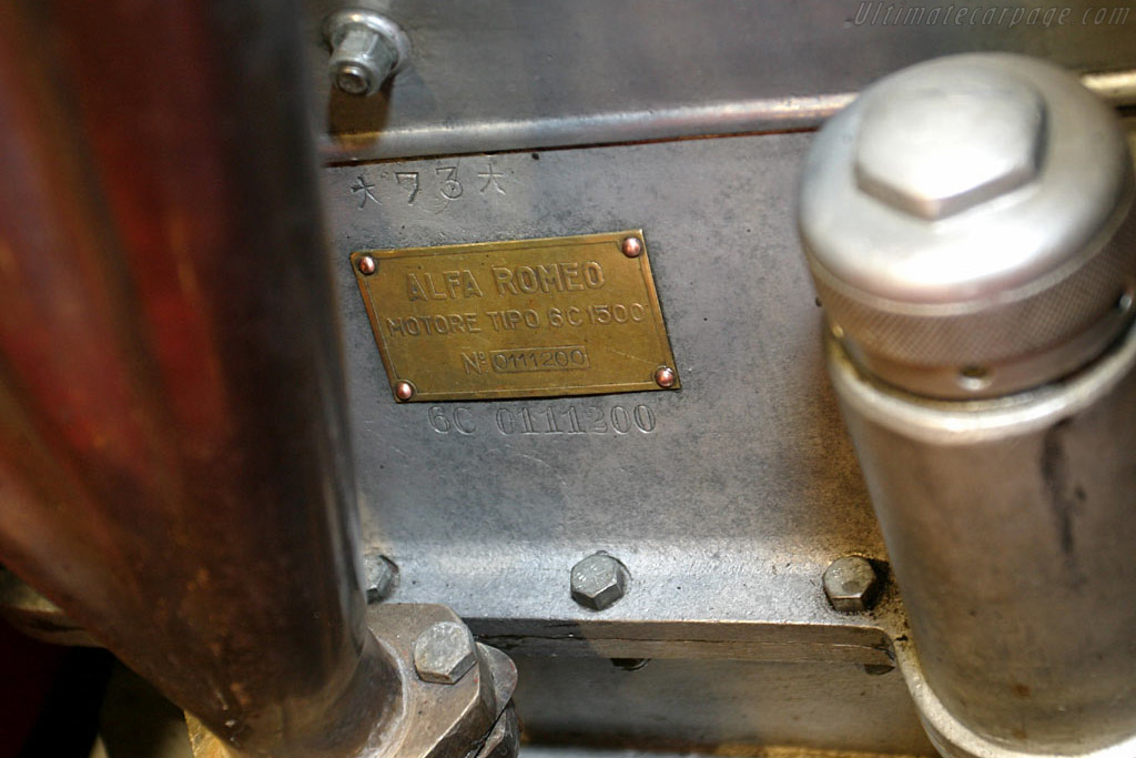 Alfa Romeo 6C 1500 Sports Two Seater - Chassis: 0111200  - 2005 Retromobile