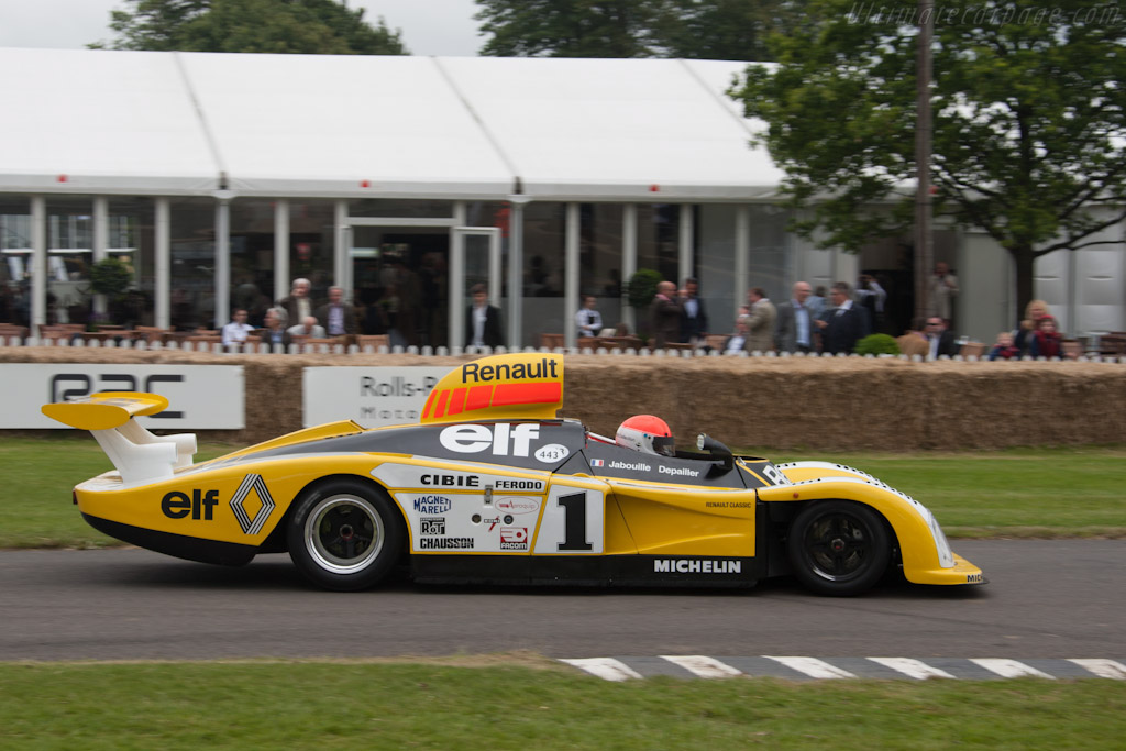 Renault-Alpine A443 - Chassis: 443/0  - 2012 Goodwood Festival of Speed