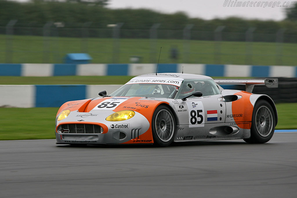 Spyker C8 Spyder GT2-R - Chassis: XL9GB11HX50363097  - 2006 Le Mans Series Donnington 1000 km