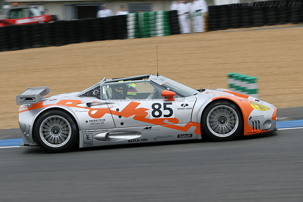 Spyker C8 Spyder GT2-R - Chassis: XL9CD31G55Z363046  - 2005 Le Mans Test