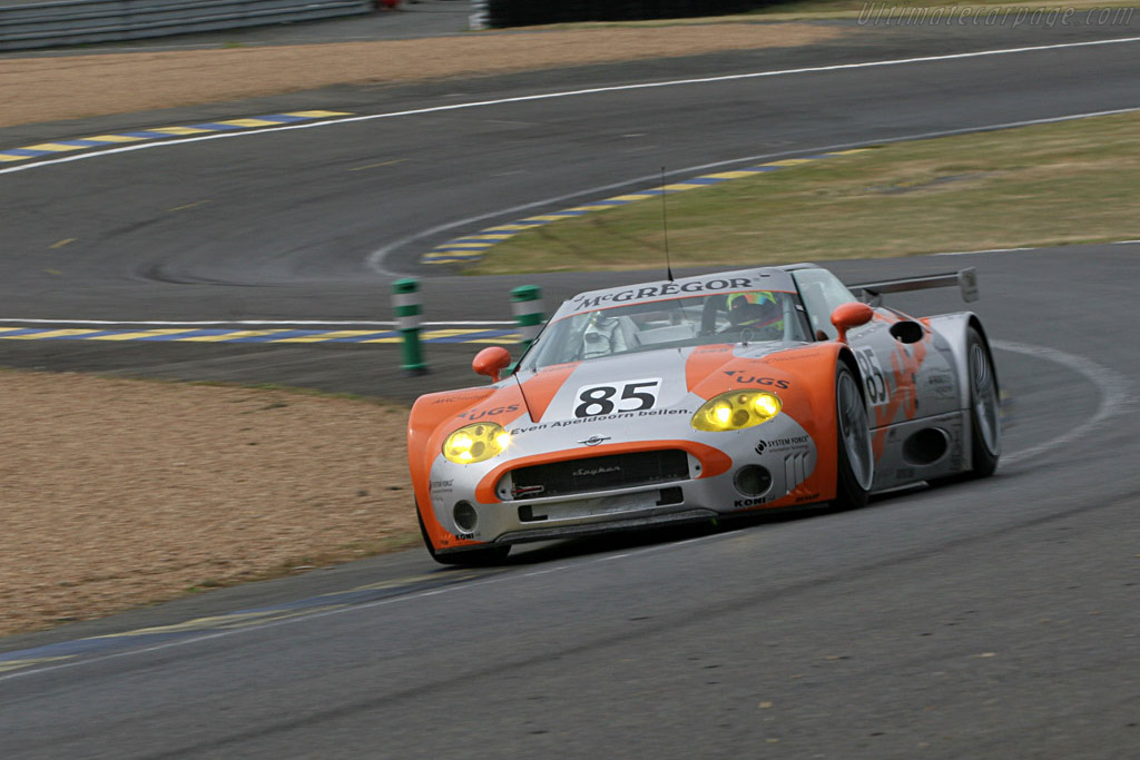Spyker C8 Spyder GT2-R - Chassis: XL9CD31G55Z363046  - 2005 Le Mans Test