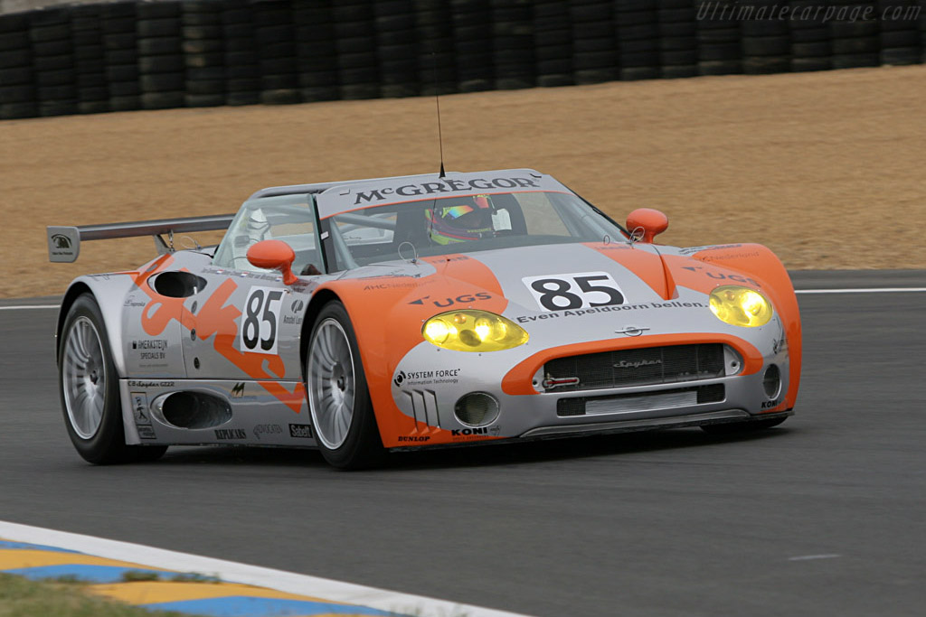 Spyker C8 Spyder GT2-R - Chassis: XL9CD31G55Z363046  - 2005 Le Mans Test