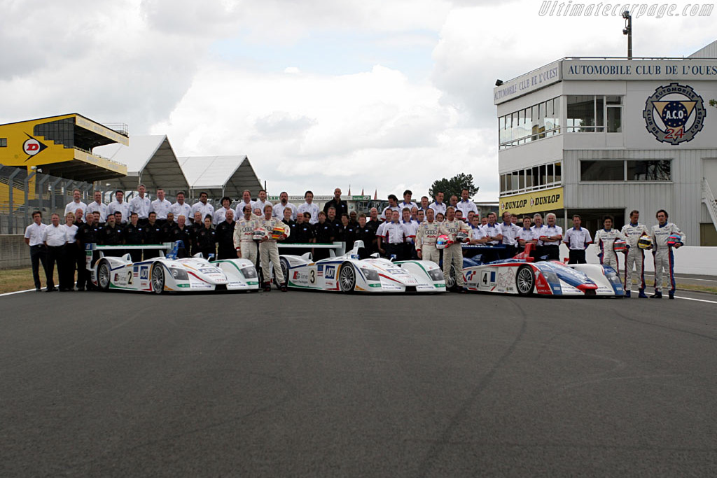 Audi R8 - Chassis: 505  - 2005 Le Mans Test