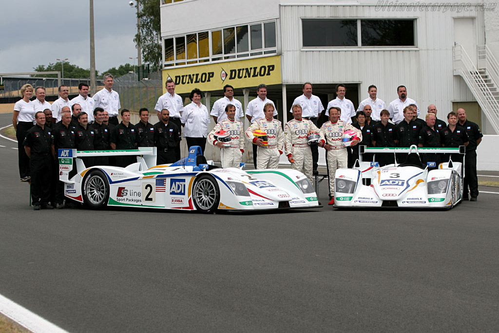 Audi R8 - Chassis: 505  - 2005 Le Mans Test