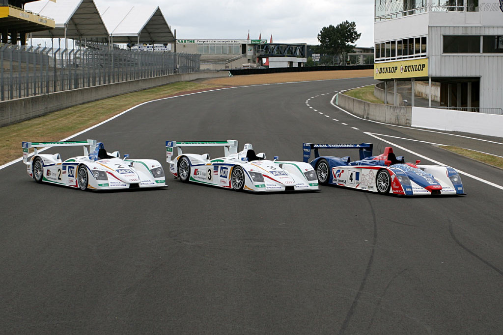 Audi R8 - Chassis: 505  - 2005 Le Mans Test