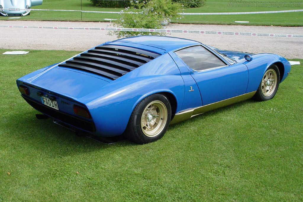 Lamborghini Miura P400 - Chassis: 3240  - 2003 European Concours d'Elegance