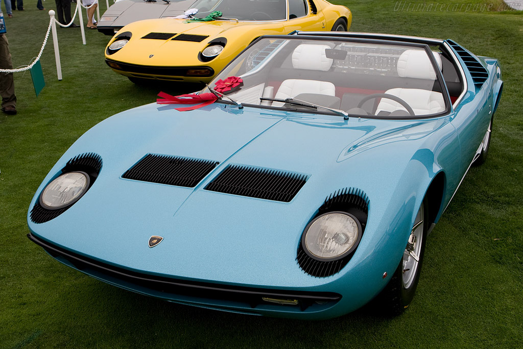 Lamborghini Miura P400 Roadster - Chassis: 3498  - 2008 Pebble Beach Concours d'Elegance