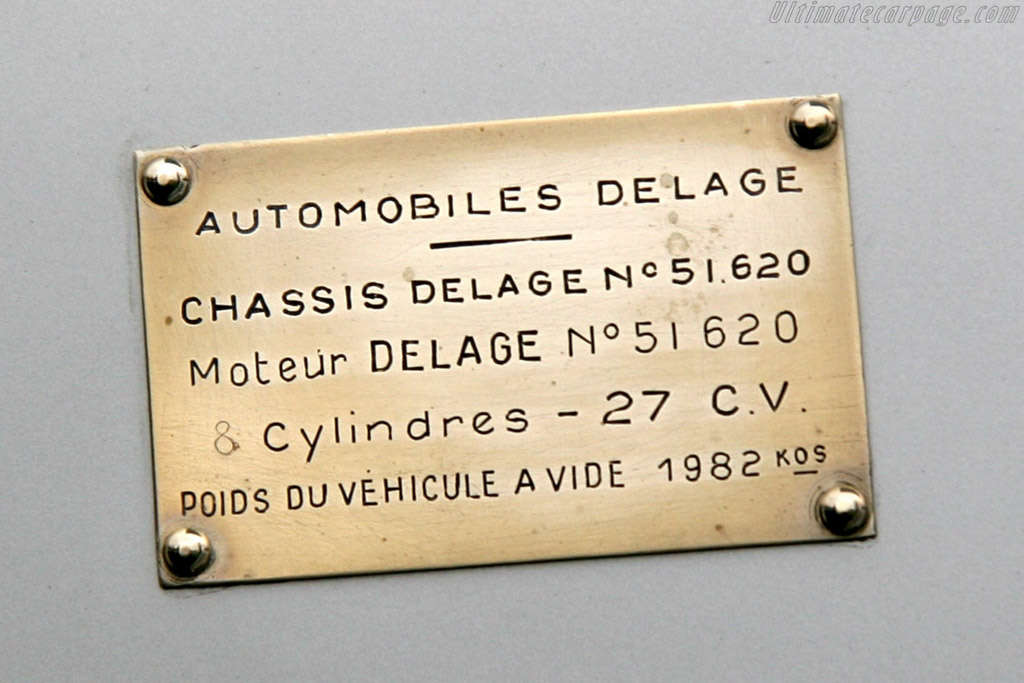 Delage D8-120 S Pourtout Aero Coupe - Chassis: 51620  - 2005 Pebble Beach Concours d'Elegance