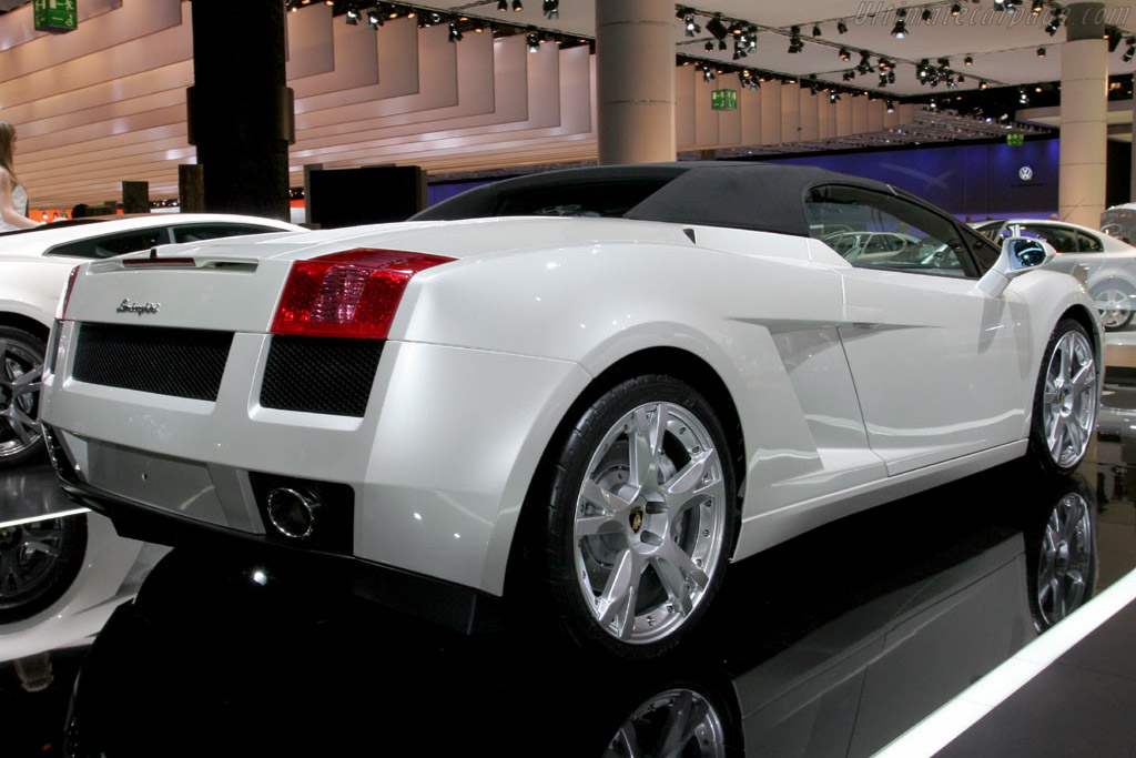 Lamborghini Gallardo Spyder   - 2005 Frankfurt Motorshow (IAA)