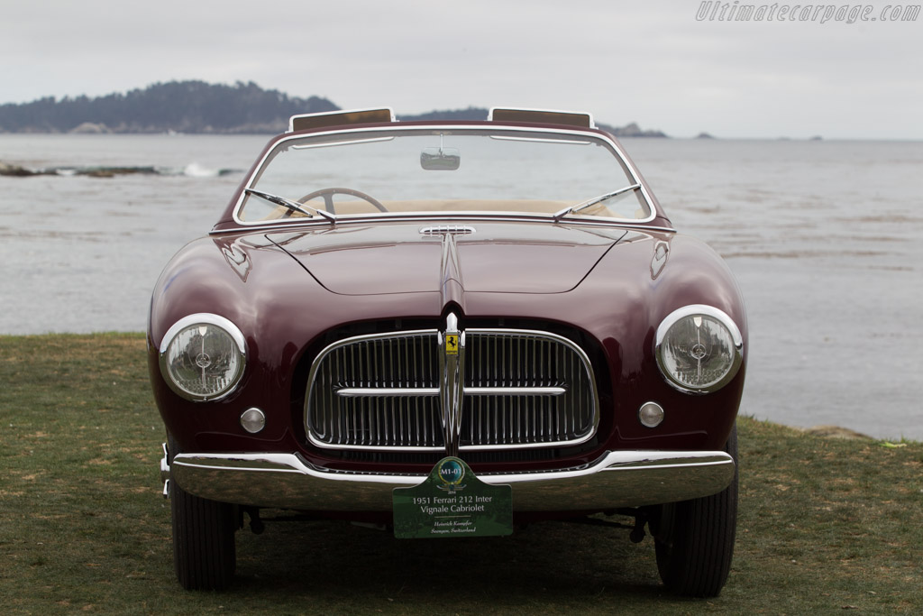 Ferrari 212 Inter Vignale Cabriolet - Chassis: 0159E  - 2014 Pebble Beach Concours d'Elegance