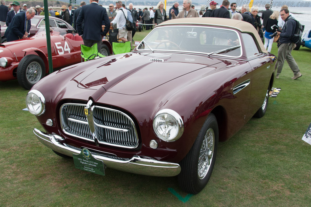 Ferrari 212 Inter Vignale Cabriolet - Chassis: 0159E  - 2014 Pebble Beach Concours d'Elegance
