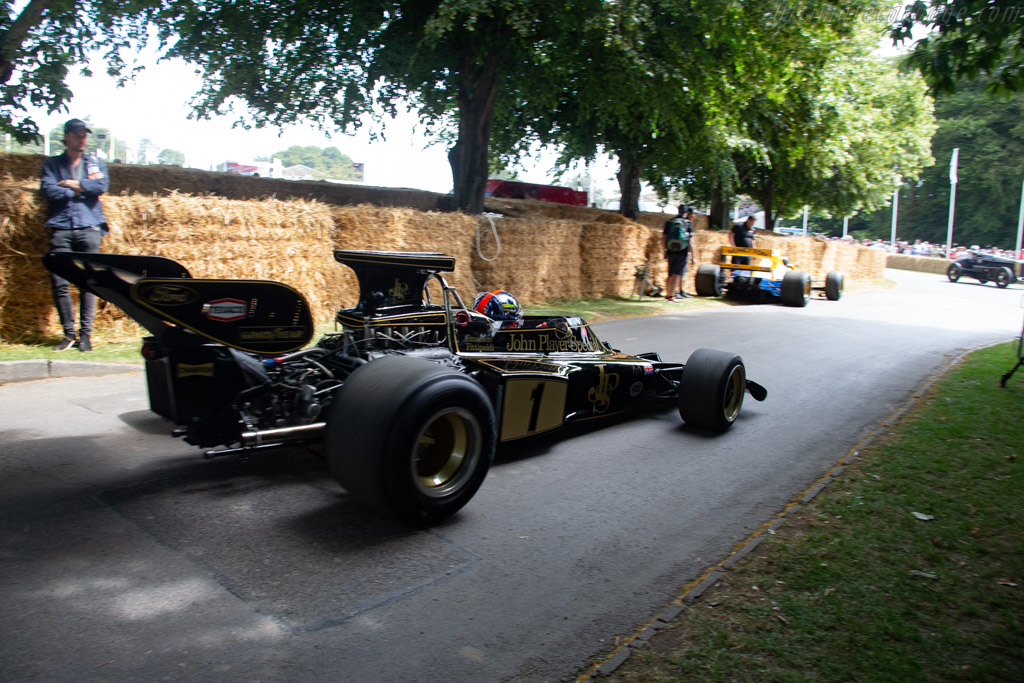 Lotus 72 Cosworth - Chassis: R5 - Driver: Emerson Fittipaldi - 2019 Goodwood Festival of Speed