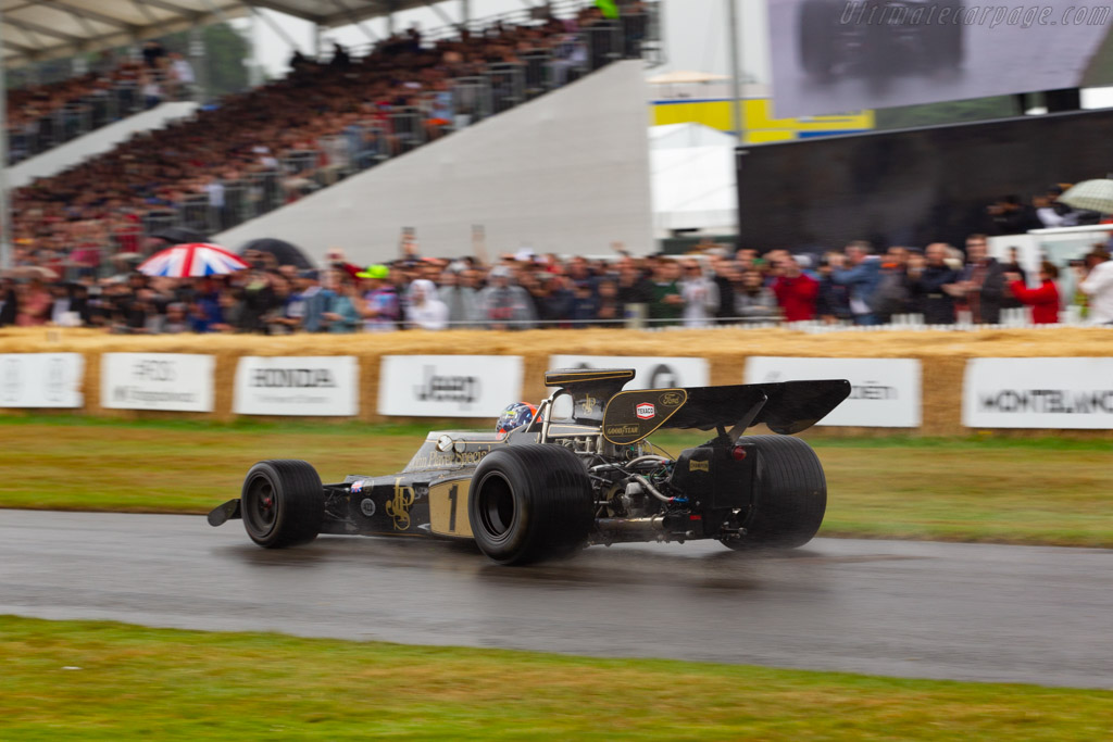 Lotus 72 Cosworth - Chassis: R5 - Driver: Emerson Fittipaldi - 2019 Goodwood Festival of Speed