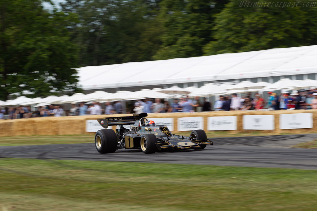 Lotus 72 Cosworth - Chassis: R5 - Driver: Emerson Fittipaldi - 2019 Goodwood Festival of Speed