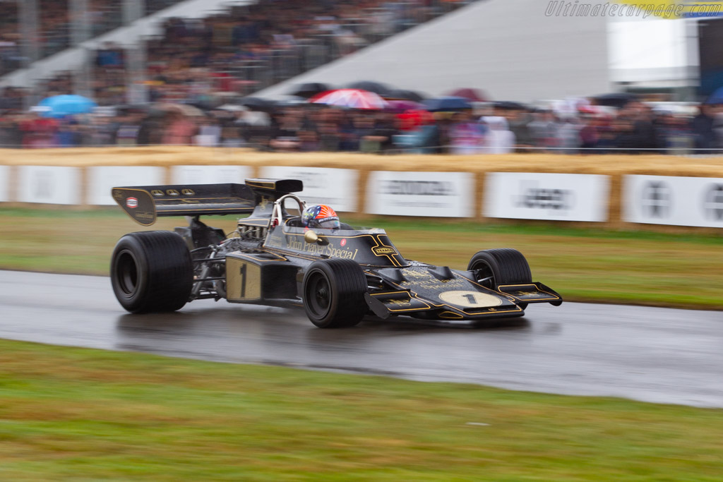 Lotus 72 Cosworth - Chassis: R5 - Driver: Emerson Fittipaldi - 2019 Goodwood Festival of Speed