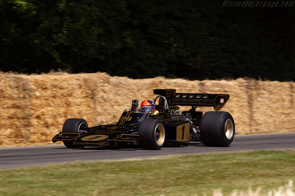 Lotus 72 Cosworth - Chassis: R5 - Driver: Emerson Fittipaldi - 2019 Goodwood Festival of Speed