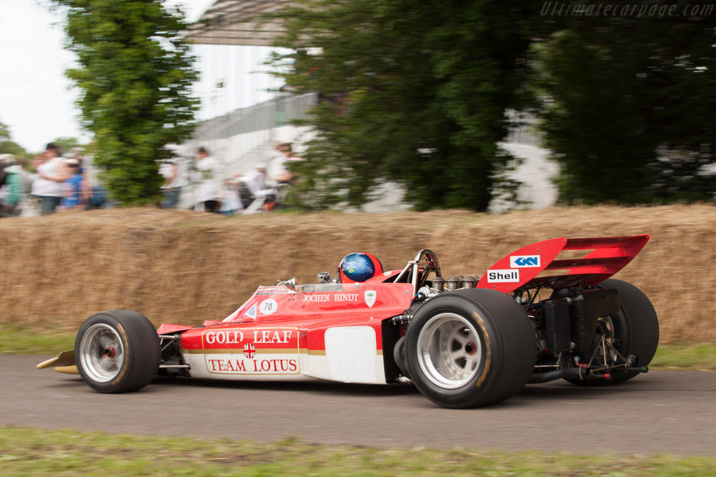 Lotus 72 Cosworth - Chassis: R4  - 2012 Goodwood Festival of Speed