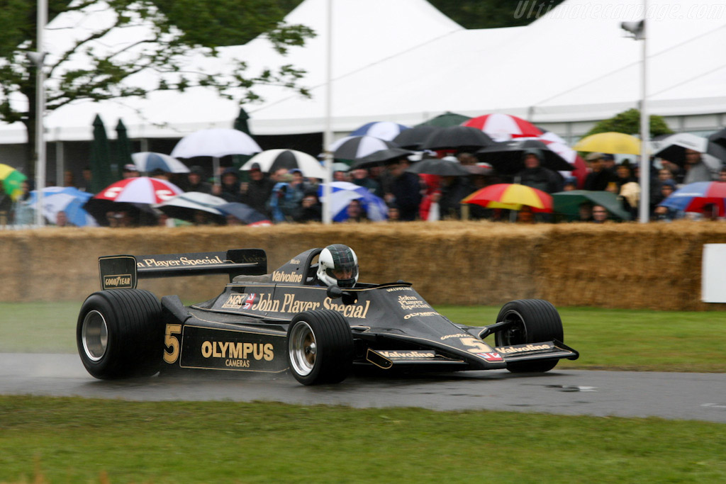 Lotus 79 Cosworth - Chassis: 79/3  - 2007 Goodwood Festival of Speed