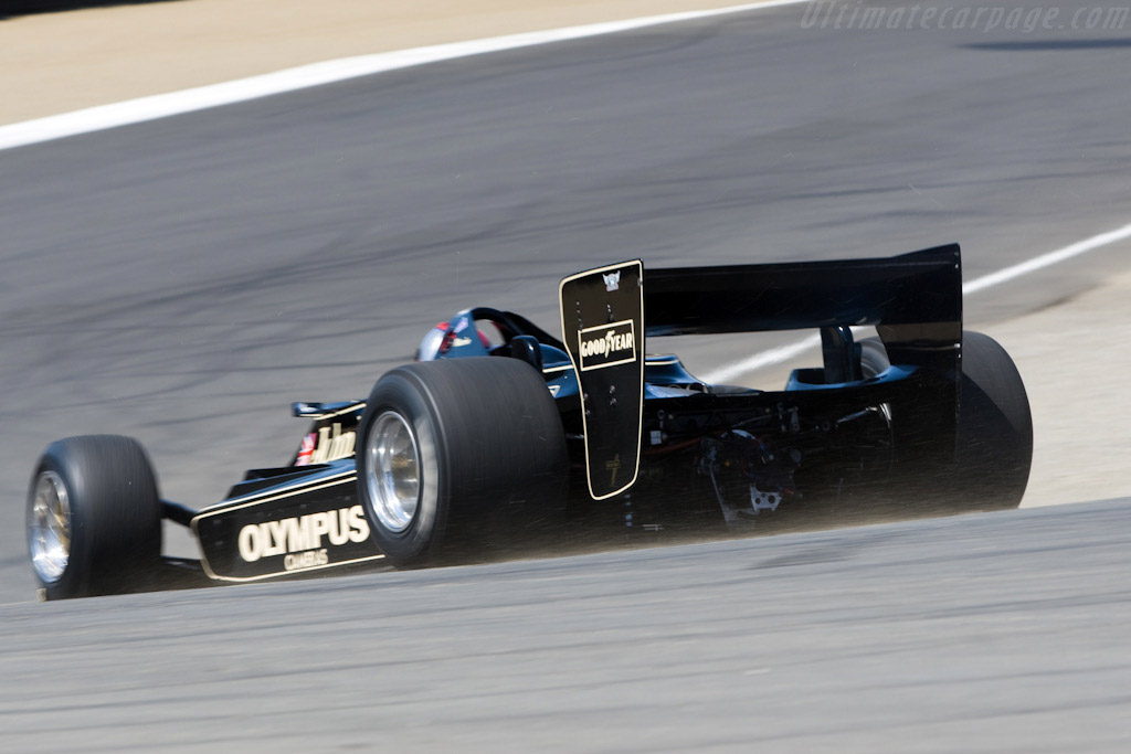 Lotus 79 Cosworth - Chassis: 79/4 - Driver: Mario Andretti - 2008 Monterey Historic Automobile Races
